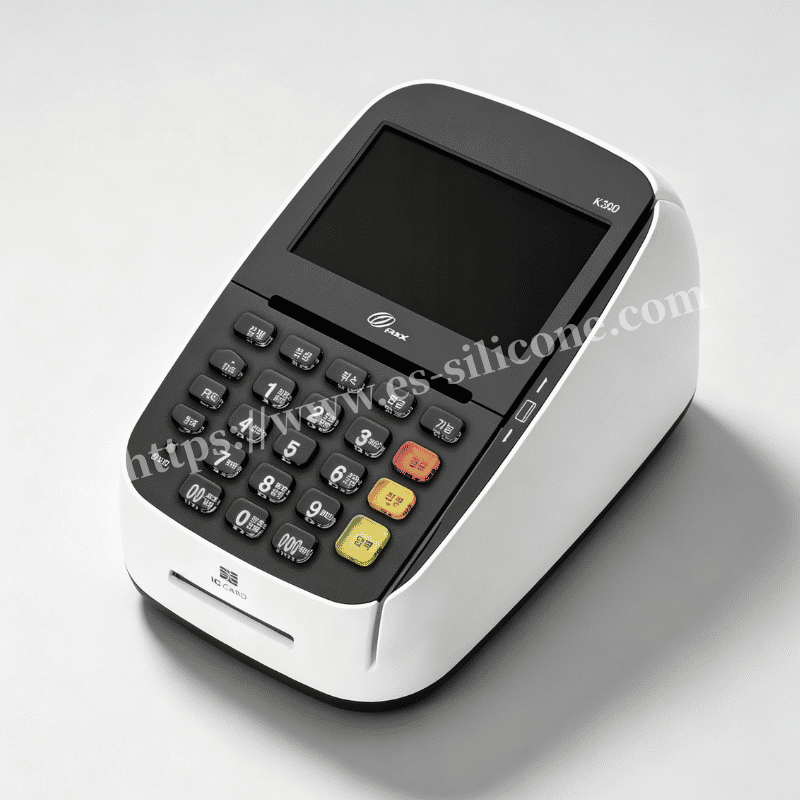 K300 POS および金融端末用のカスタム設計のクリスタルシリコンキーパッド